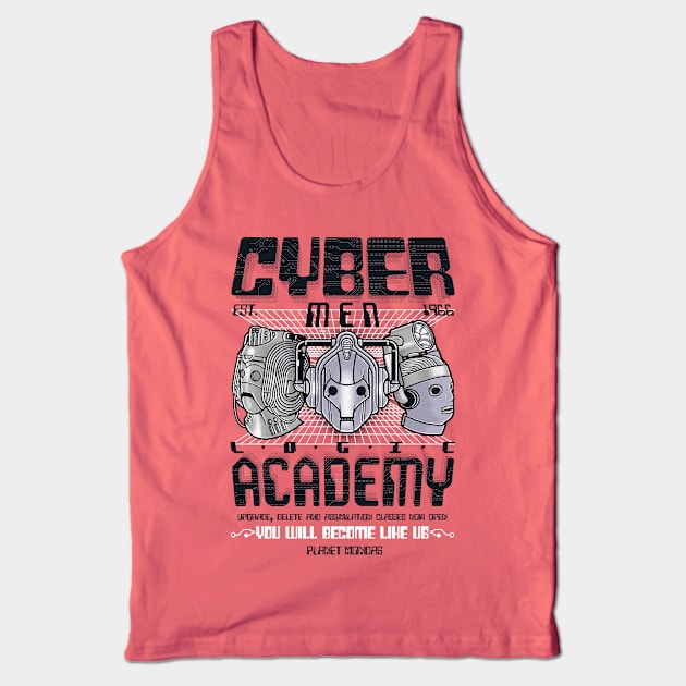 Cybermen Academy Tank Top by Arinesart